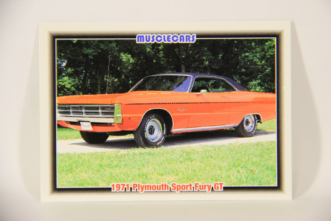 Musclecars 1992 Trading Card #73 - 1971 Plymouth Sport Fury GT L011415
