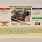 Musclecars 1992 Trading Card #87 - 1967 Plymouth Hemi Satellite L011429