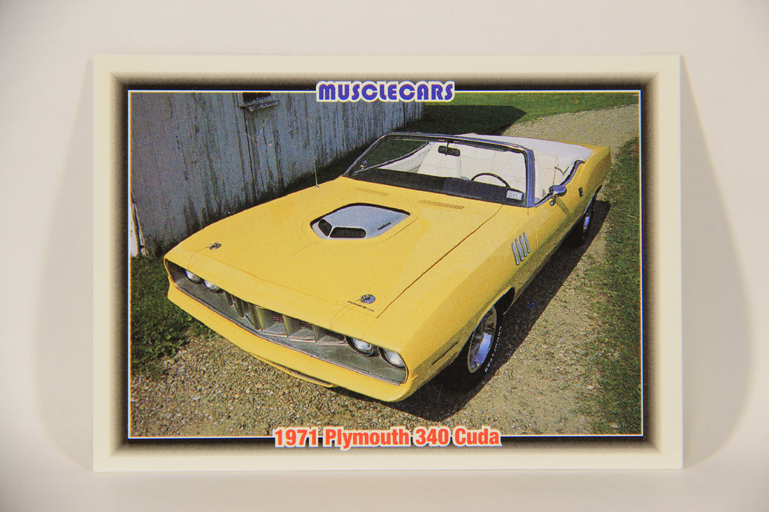 Musclecars 1992 Trading Card #88 - 1971 Plymouth 340 Cuda L011430