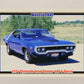 Musclecars 1992 Trading Card #90 - 1971 Plymouth Road Runner 440 6-Barrel L011432