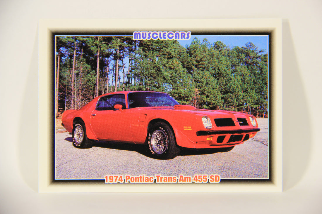 Musclecars 1992 Trading Card #93 - 1974 Pontiac Trans Am 455 SD L011435