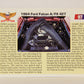 Musclecars 1992 Trading Card #97 - 1964 Ford Falcon A/FX 427 L011439