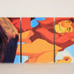 The Lion King 1994 Triptych Trading Cards #103-105 Presentation Of Simba ENG L011807
