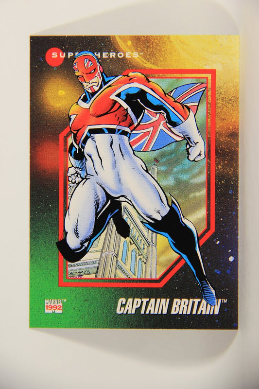 1992 Marvel Universe Series 3 Trading Card #17 Captain Britain ENG L011880