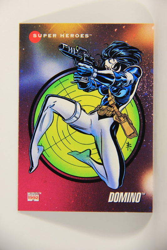 1992 Marvel Universe Series 3 Trading Card #19 Domino ENG L011882