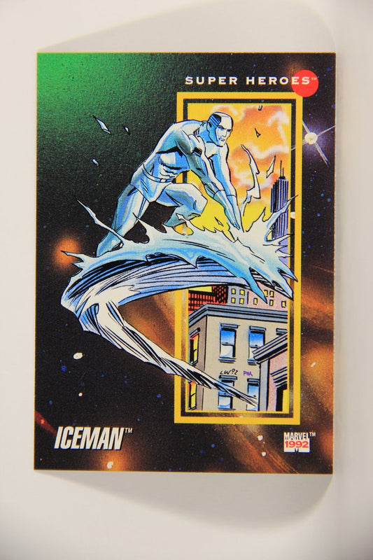 1992 Marvel Universe Series 3 Trading Card #27 Iceman ENG L011890