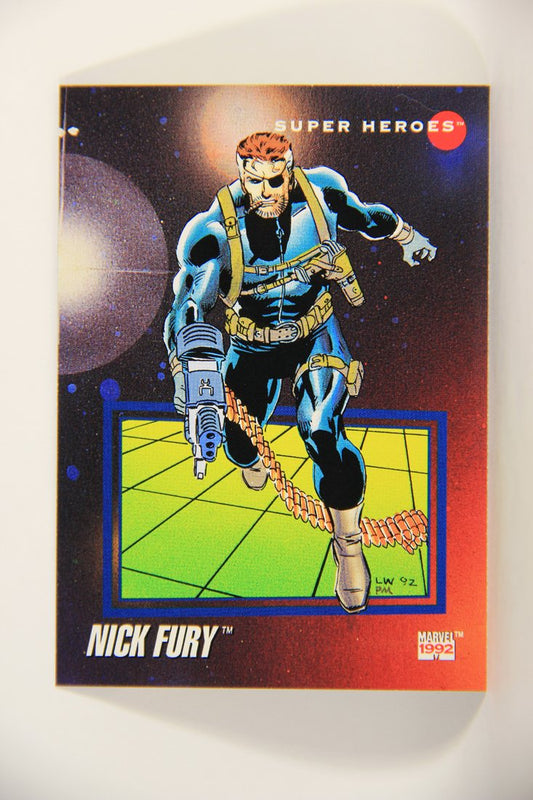 1992 Marvel Universe Series 3 Trading Card #40 Nick Fury ENG L011903