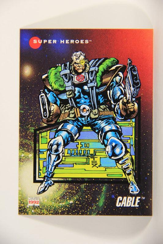 1992 Marvel Universe Series 3 Trading Card #50 Cable ENG L011913