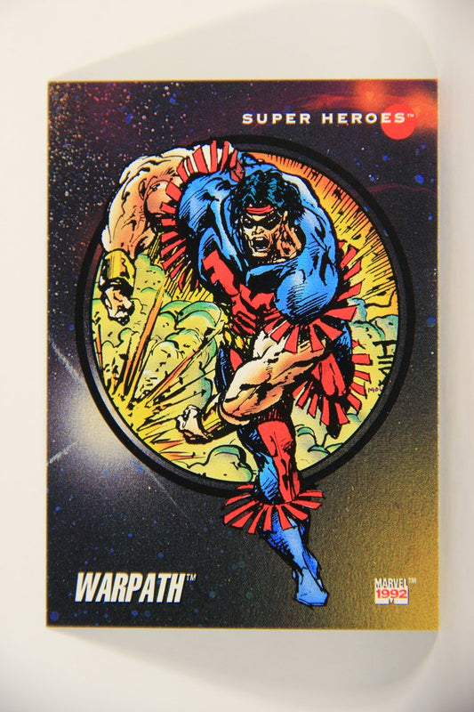 1992 Marvel Universe Series 3 Trading Card #52 Warpath ENG L011915