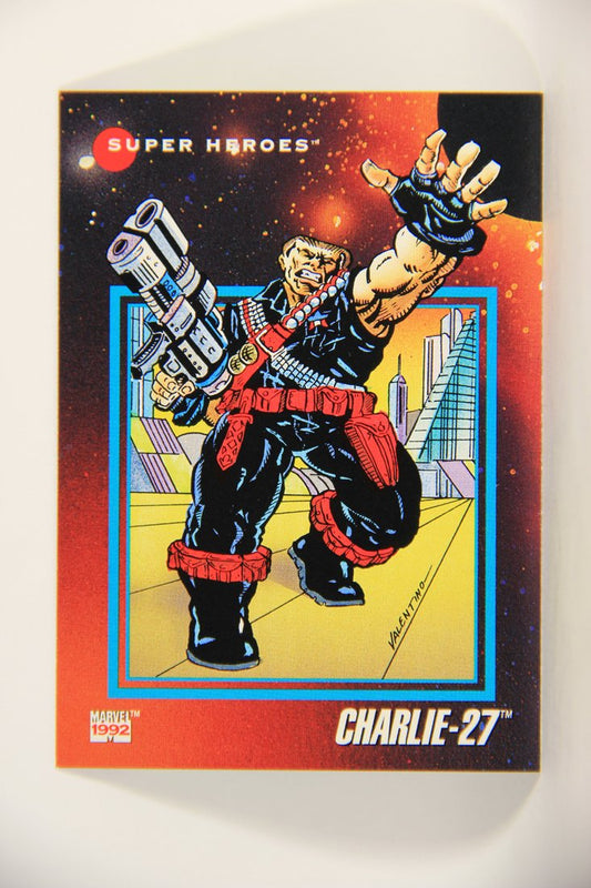 1992 Marvel Universe Series 3 Trading Card #55 Charlie-27 ENG L011918