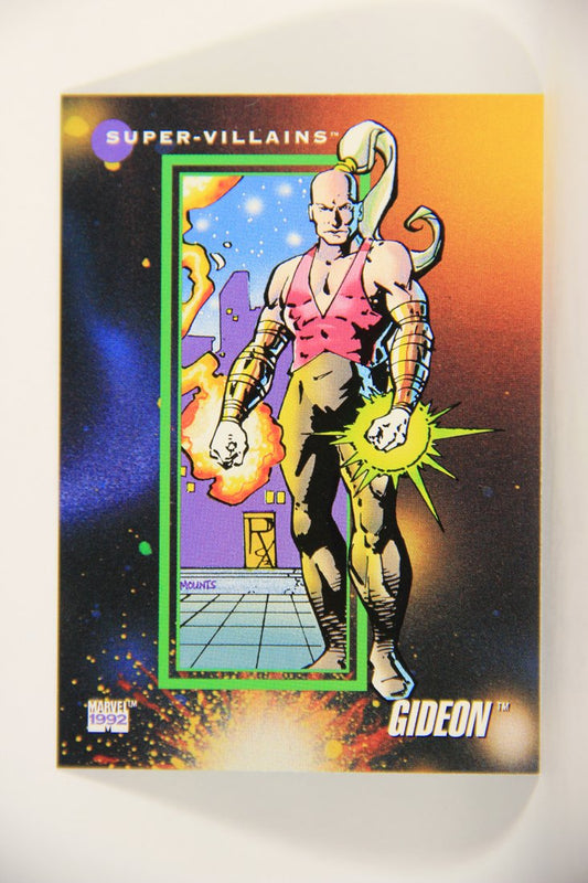 1992 Marvel Universe Series 3 Trading Card #122 Gideon ENG L011985