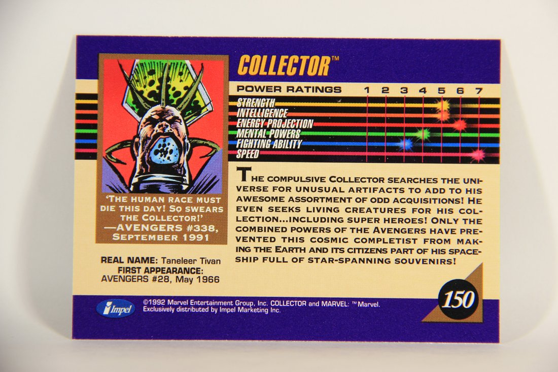 1992 Marvel Universe Series 3 Trading Card #150 Collector ENG L012013