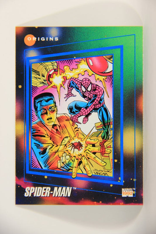 1992 Marvel Universe Series 3 Trading Card #162 Spider-Man ENG L012025