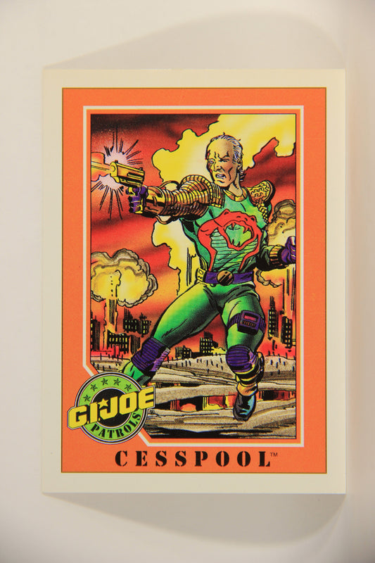 GI Joe 1991 Impel Trading Card #1 Cesspool ENG L012222