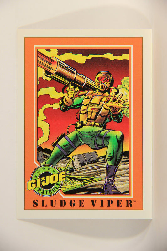 GI Joe 1991 Impel Trading Card #4 Sludge Viper ENG L012225