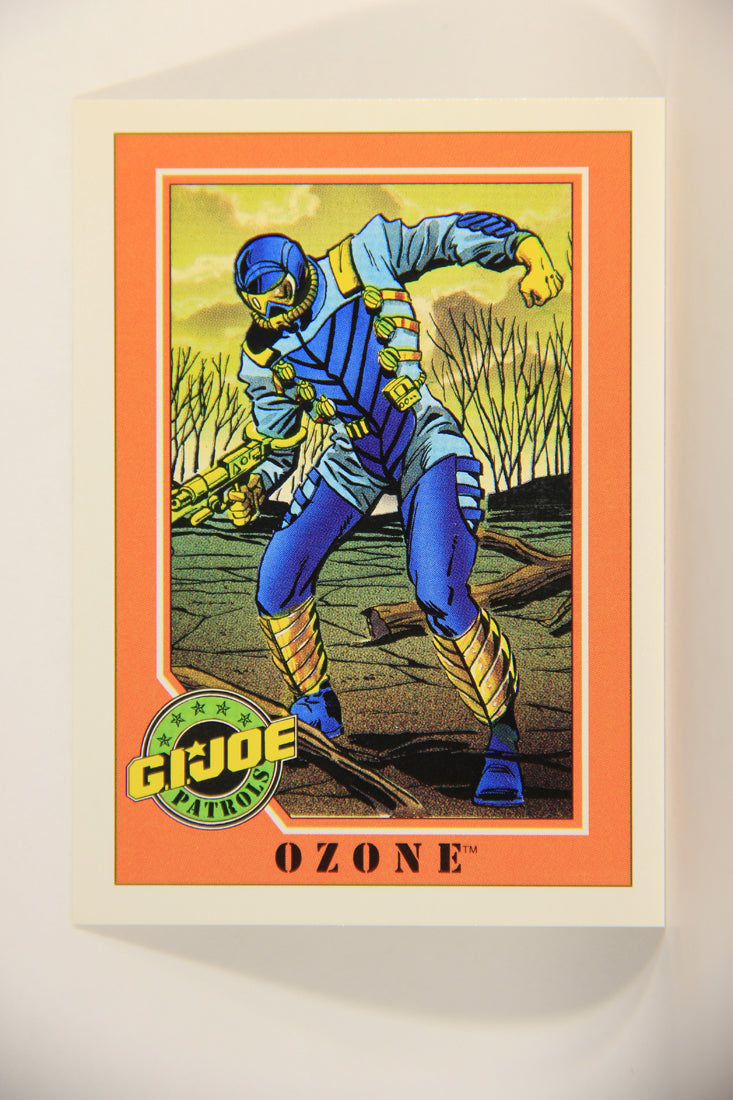 GI Joe 1991 Impel Trading Card #7 Ozone ENG L012228