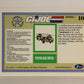 GI Joe 1991 Impel Trading Card #10 Tomahawk ENG L012231