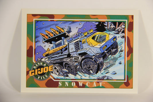 GI Joe 1991 Impel Trading Card #12 Snowcat ENG L012233