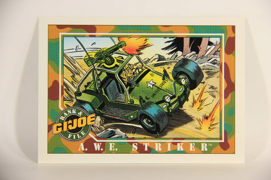 GI Joe 1991 Impel Trading Card #13 A.W.E. Striker ENG L012234