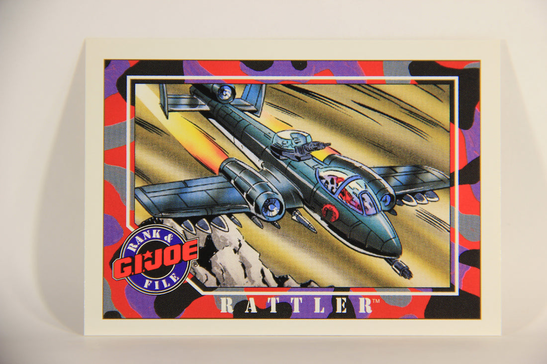 GI Joe 1991 Impel Trading Card #15 Rattler ENG L012236