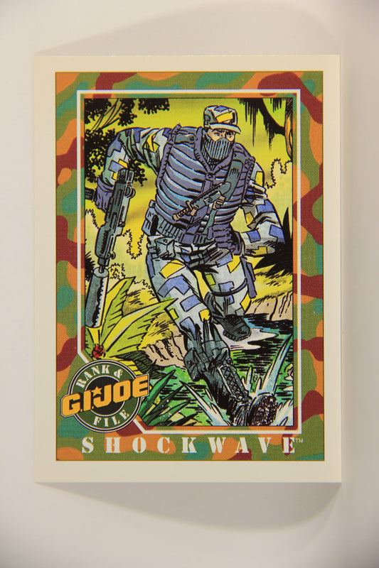 GI Joe 1991 Impel Trading Card #20 Shockwave ENG L012241
