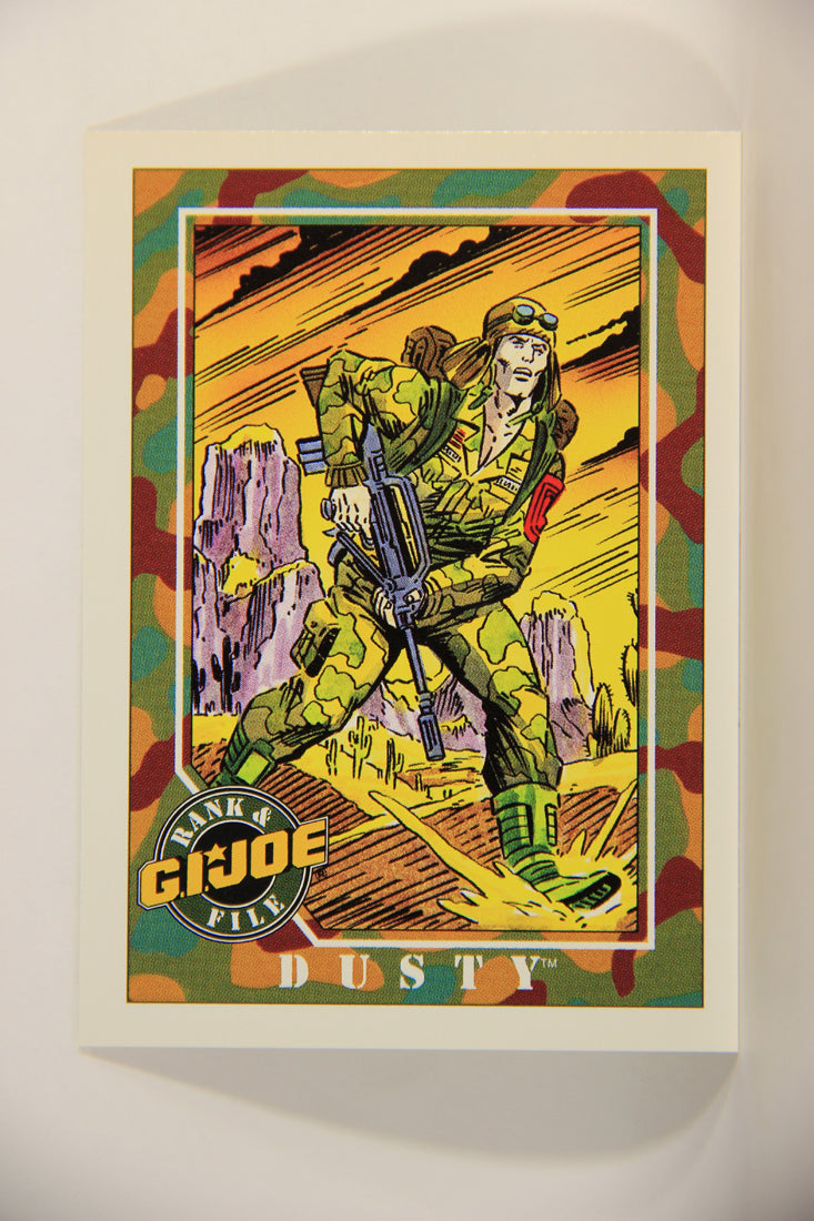 GI Joe 1991 Impel Trading Card #21 Dusty ENG L012242