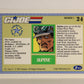 GI Joe 1991 Impel Trading Card #24 Alpine ENG L012245
