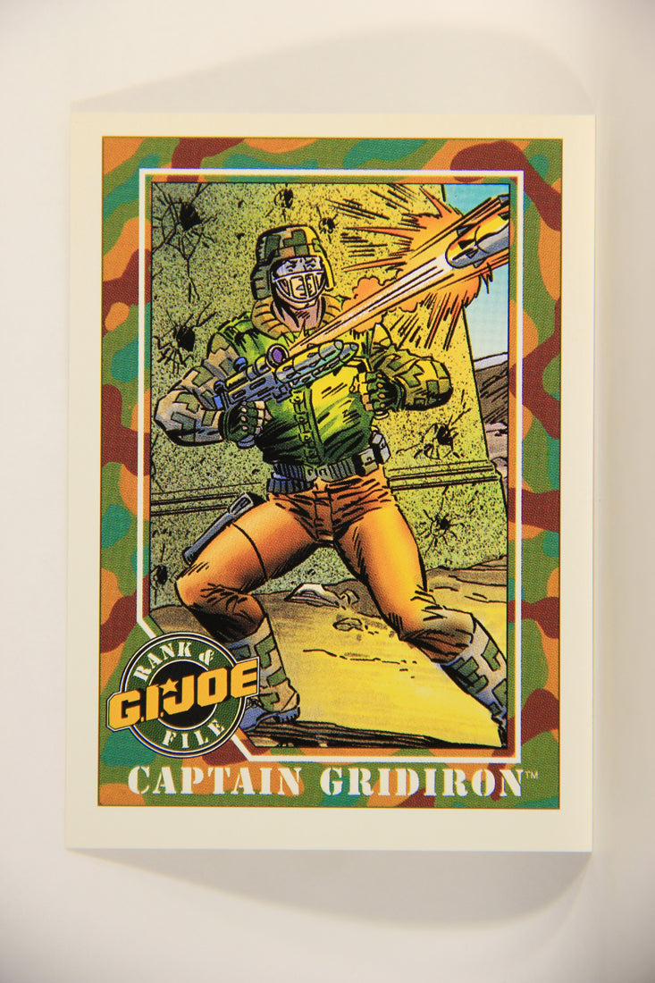 GI Joe 1991 Impel Trading Card #29 Captain Gridiron ENG L012250