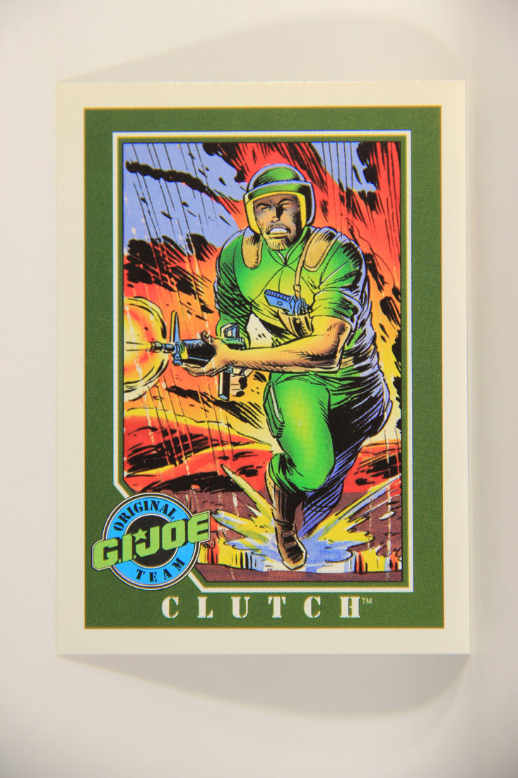 GI Joe 1991 Impel Trading Card #48 Clutch ENG L012269