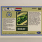 GI Joe 1991 Impel Trading Card #60 Motorized Battle Tank MOBAT ENG L012281