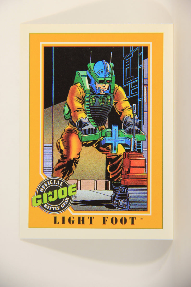 GI Joe 1991 Impel Trading Card #65 Light Foot ENG L012286