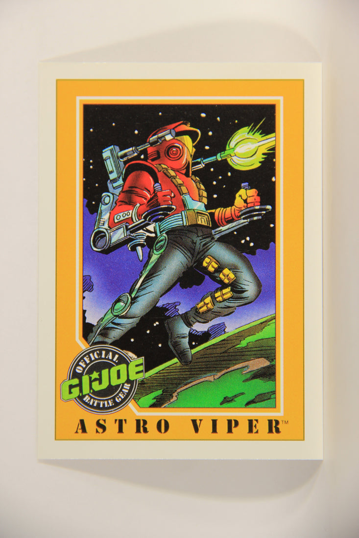 GI Joe 1991 Impel Trading Card #80 Astro Viper ENG L012301