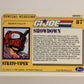 GI Joe 1991 Impel Trading Card #87 Showdown ENG L012308