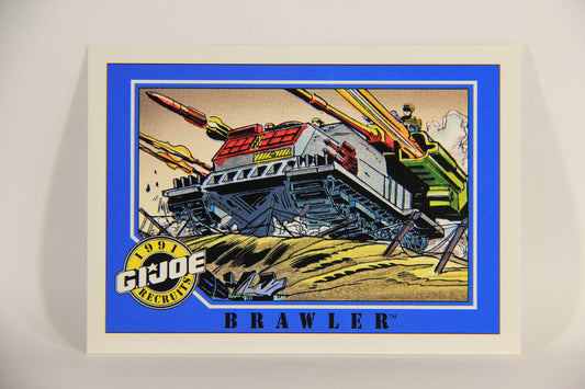 GI Joe 1991 Impel Trading Card #115 Brawler ENG L012336