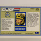 GI Joe 1991 Impel Trading Card #121 Cloudburst ENG L012342