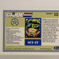 GI Joe 1991 Impel Trading Card #124 Sci-Fi ENG L012345