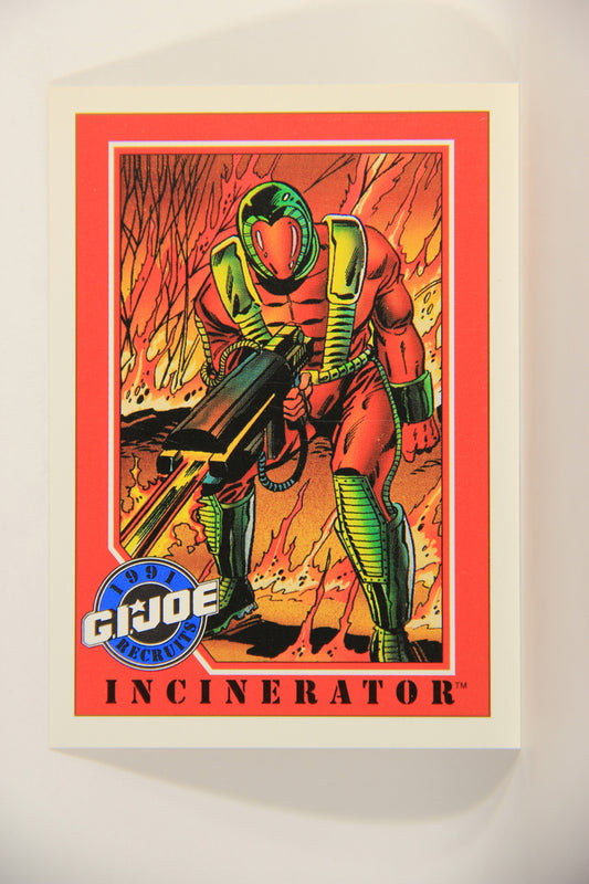GI Joe 1991 Impel Trading Card #127 Incinerator ENG L012348