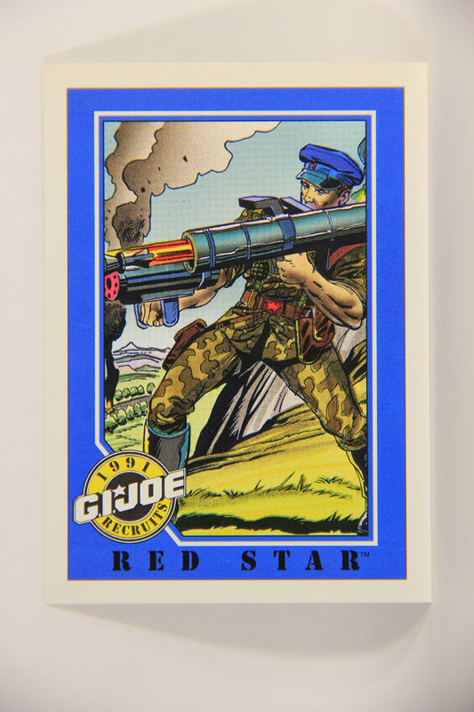 GI Joe 1991 Impel Trading Card #129 Red Star ENG L012350
