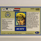 GI Joe 1991 Impel Trading Card #132 Dusty ENG L012353