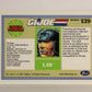 GI Joe 1991 Impel Trading Card #139 Law ENG L012360