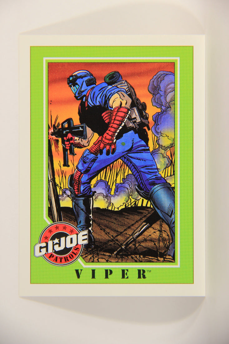 GI Joe 1991 Impel Trading Card #143 Viper ENG L012364