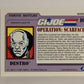 GI Joe 1991 Impel Trading Card #161 Operation Scarface ENG L012382