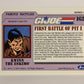 GI Joe 1991 Impel Trading Card #162 First Battle Of Pit I ENG L012383