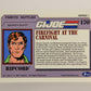GI Joe 1991 Impel Trading Card #170 Firefight At The Carnival ENG L012391
