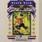 GI Joe 1991 Impel Trading Card #184 Quick Kick ENG L012405