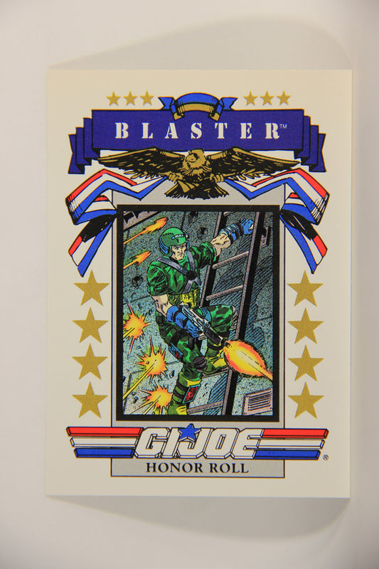 GI Joe 1991 Impel Trading Card #190 Blaster ENG L012411