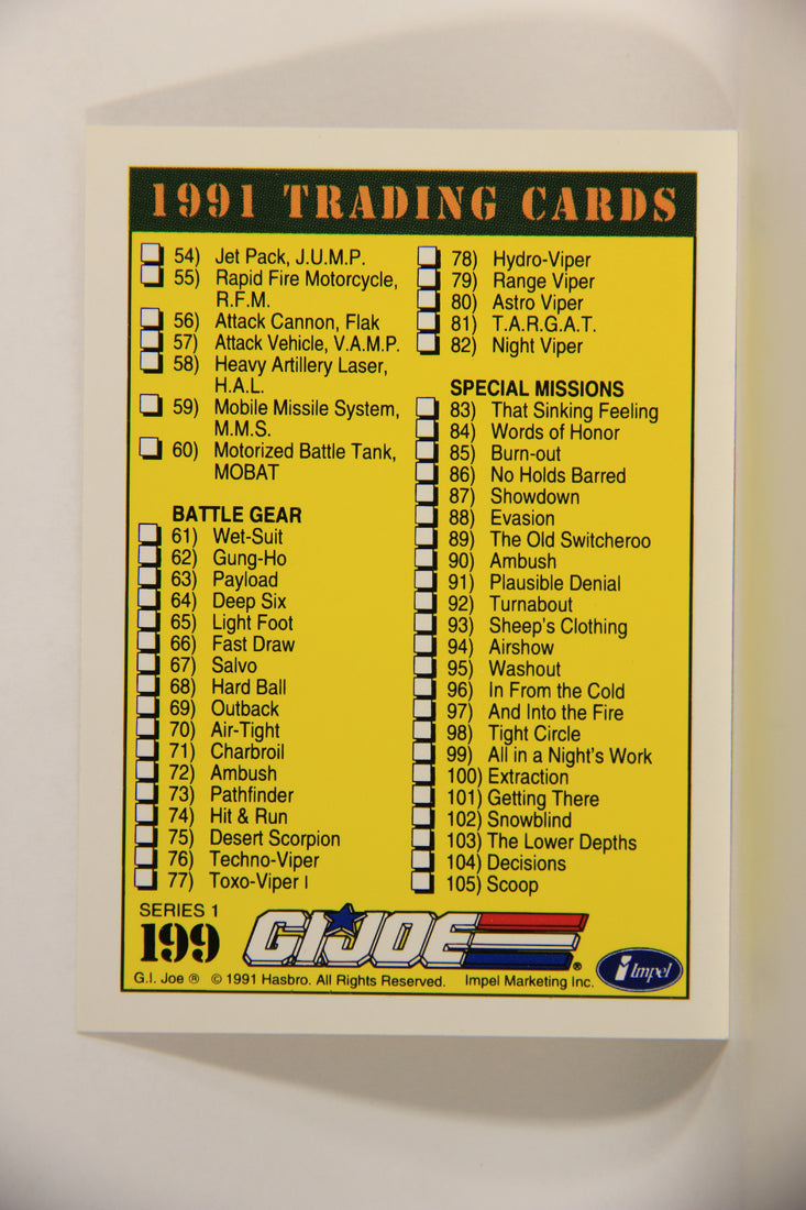 1991 IMPEL Factory sealed outlets box of Gi Joe trading cards.