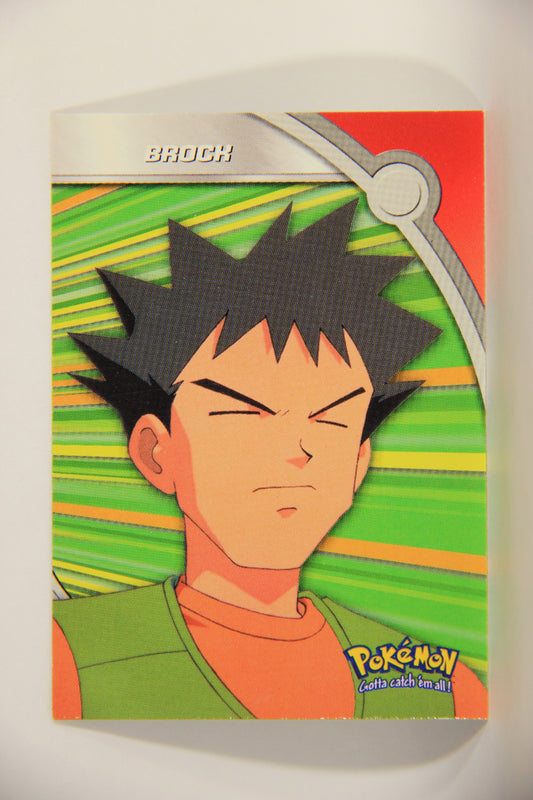 Pokémon Card TV Animation #HV8 Brock Blue Logo 1st Print ENG L012443