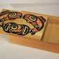 Clarence A. Wells Canadian Artist Northwest Coast Wooden Box L012559