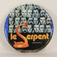 The Serpent Pinback Button Vintage 1973 Movie French Title Le Serpent L012582